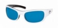 COSTA DEL MAR RIOMAR 400 WHT-BLK-BLUE-MIRROR-400RM