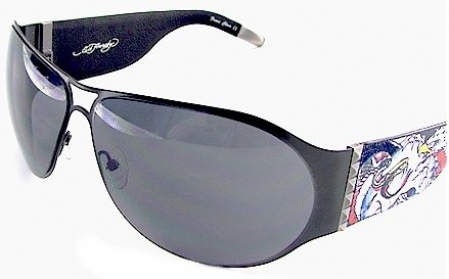 ED HARDY EHS 011 BLACK